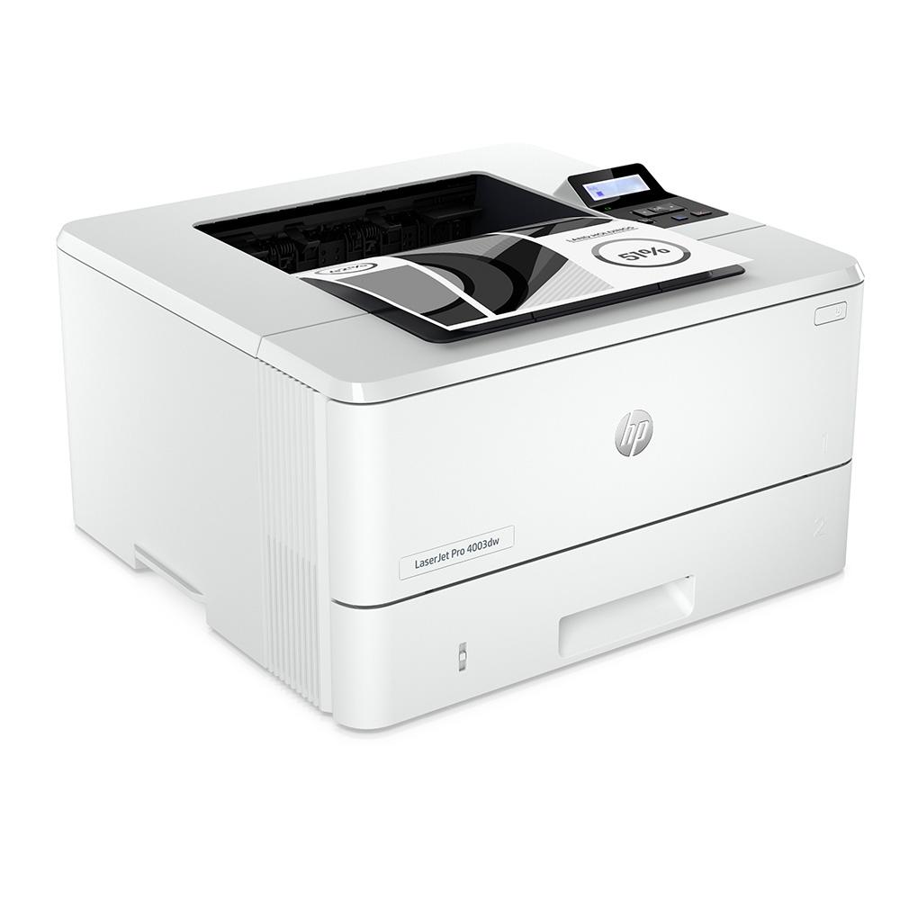 Impressora HP Laser Pro 4003DW Mono, Wifi, Bluetooth, Ethernet, USB, Branco | Original