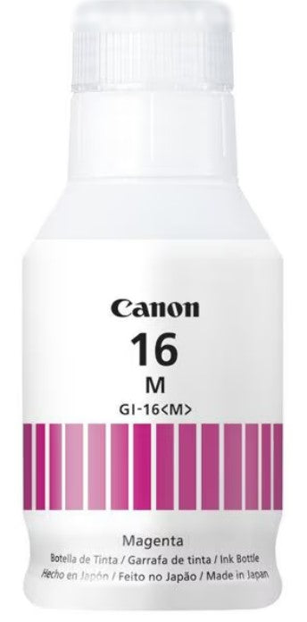 Frasco de Tinta GI-16 M Magenta 132ml Canon GX 7010