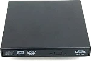 Drive Externo Slim Usb Portátil Gravador Leitor Cd Dvd Dg100