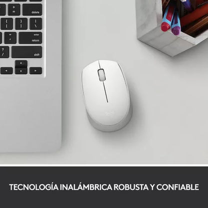 Mouse Sem Fio Logitech M170 Branco