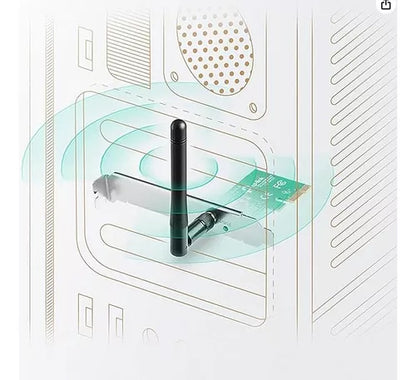 Adaptador Wifi Pci-express Tp Link 150mbps