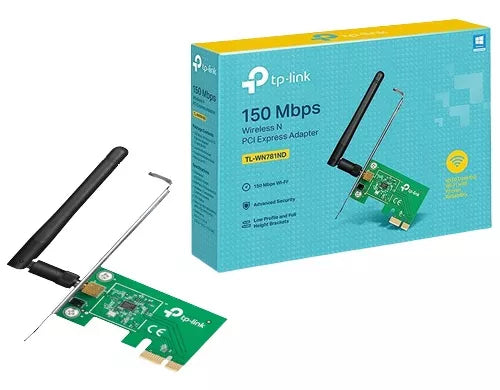 Adaptador Wifi Pci-express Tp Link 150mbps