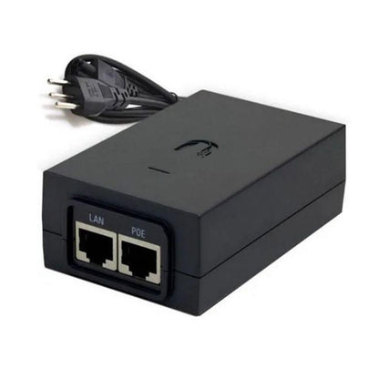 Fonte Poe Ubiquiti, 24v 0.5a 12w, Gigabit Bivolt - Preto.