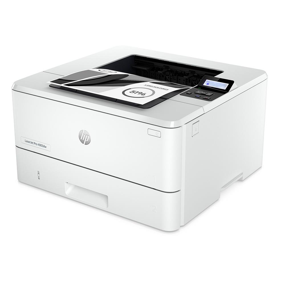 Impressora HP Laser Pro 4003DW Mono, Wifi, Bluetooth, Ethernet, USB, Branco | Original